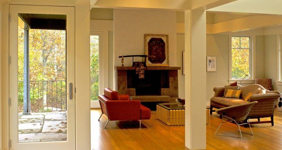MASER RESIDENCE - MATHA'S VINEYARD - living room - 0095