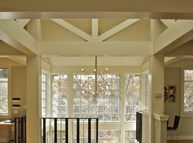 MASER RESIDENCE - MATHA'S VINEYARD - trusses - 1253