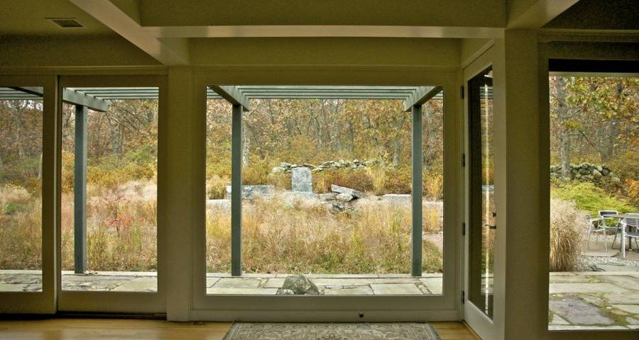 MASER RESIDENCE - MATHA'S VINEYARD - view toward rear garden 0247