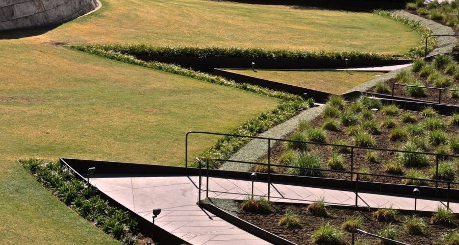 Robert irwin's garden design at the Getty Center in Los Angeles 0529