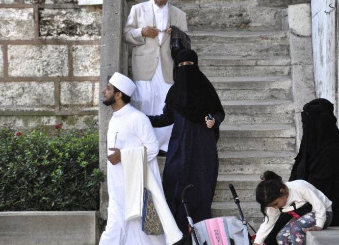 At The Topkapi Palace, Istanbul, Turkey