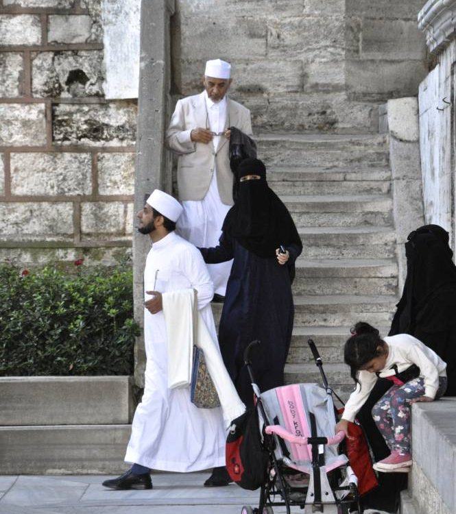At The Topkapi Palace, Istanbul, Turkey