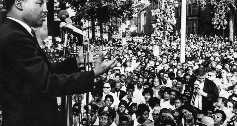 Joel At Mlk Speech At Girard College 1968