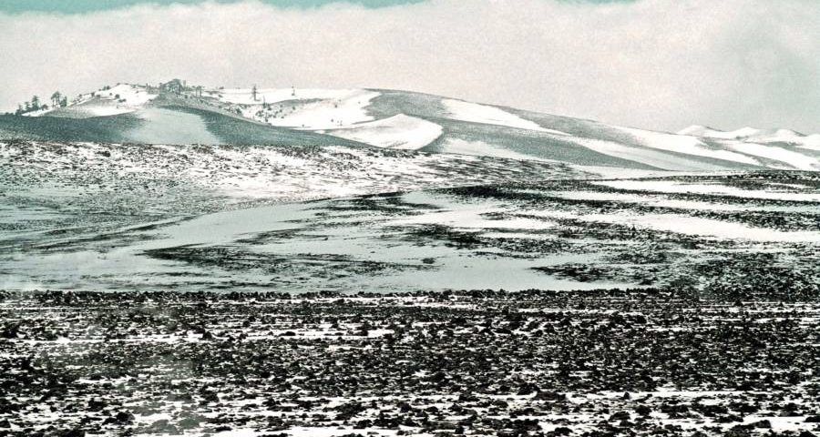 Snow In The Atlas Mountains