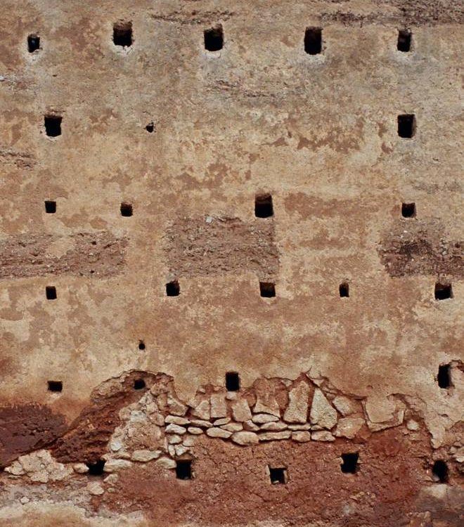 Wall In Rabat, Morocco