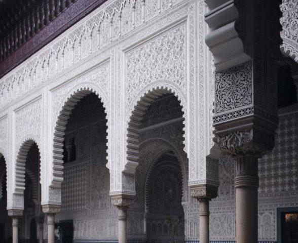 White Arches At The Palace