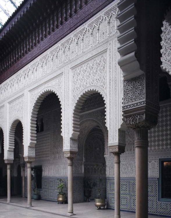 White Arches At The Palace