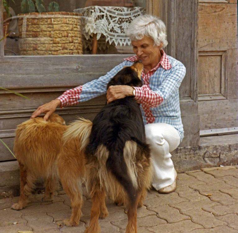 Lydia W 2 Dogs